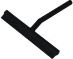 Hornbach Duschabzieher Reika 21 cm schwarz matt