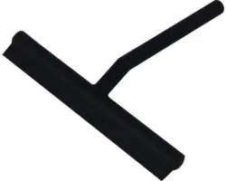 Duschabzieher Reika 21 cm schwarz matt