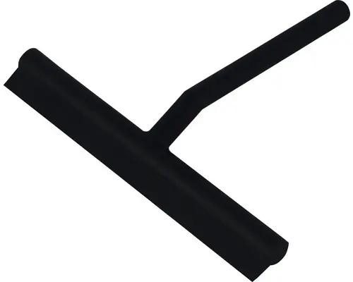 Duschabzieher Reika 21 cm schwarz matt