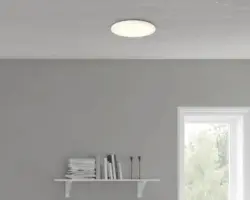 LED Deckenleuchte Metall/Kunststoff 17W 1500 lm 2750 K warmweiß HxØ 100x350 mm Balance weiß