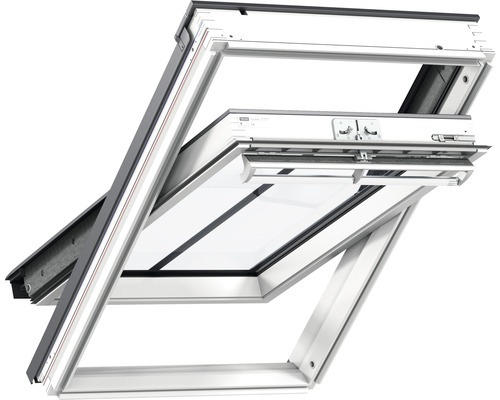 VELUX Schwingfenster GGL-66 134X140 Kiefer endlackiert weiß UK08