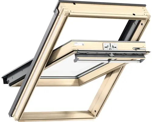 VELUX Schwingfenster GGL-62 55X78 Kiefer endlackiert klar CK02