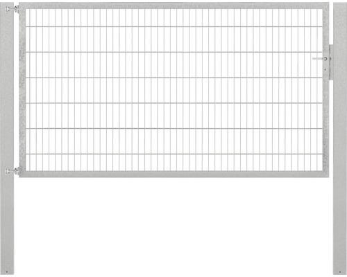 Stabgitter-Einzeltor ALBERTS Flexo Plus 8/6/8 250 x 140 cm inkl. Pfosten 10 x 10 cm feuerverzinkt