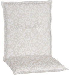 Auflage für Niederlehner beo® Terrassa 98 x 46 cm Baumwoll-Mischgewebe beige weiß