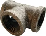 Hornbach PIPE T-Joint Regalelement 3/4" eisen schwarz 1 Stk.