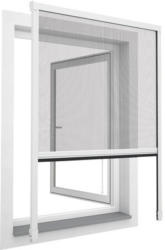 Insektenschutz home protect Rollo-Fenster Aluminium weiss 80x130 cm