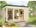 Hornbach Gartenhaus Palmako Solveig inkl. Fußboden 452 x 330 cm natur