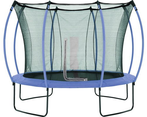 Trampolin plum mit Netz 305 cm blau