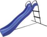 Hornbach Kinderrutsche Freistehende Rutsche mit Wasseranschluss Kunststoff blau