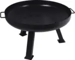 Hornbach Feuerschale 60 cm Stahl schwarz