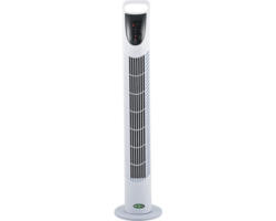 Turmventilator 40 W Ø 10 cm H 78 cm weiß