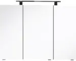 Hornbach LED-Spiegelschrank Marlin SLEB10 3-türig 100x13x73 cm weiß matt