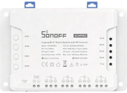 Aufputz Steuereinsatz Sonoff 4CHPROR3 Smart-Home Schaltermodul 4 Kanal für Hutprofilschine, mit Funkempfänger