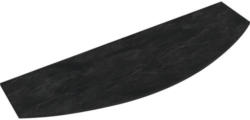 Waschtischplatte pelipal Xpressline 4040 143x48,4 cm schwarz