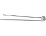 Hornbach Handtuchstange Haceka Kosmos 5,3x40,7x5,3 cm Schwenkbar edelstahl gebürstet 1208649