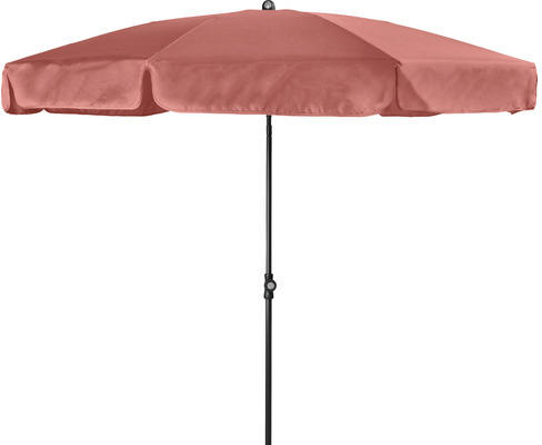 Sonnenschirm Mittelstockschirm Doppler Ø 200 cm Polyester 180 g/m² terracotta