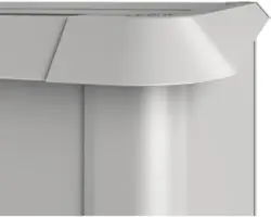 Schneckenschutz biohort für Hochbeet 1,5x1,5 silber