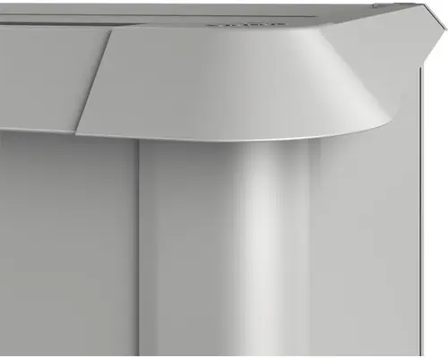 Schneckenschutz biohort für Hochbeet 2x2 silber