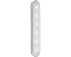 LED Schrankleuchte Unterbauleuchte Briloner ROW 1,5 W kaltweiß 1-flammig IP 20 silber ( 2281 )