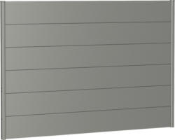 Zaunelement Aluminium biohort 200 x 135 cm quarzgrau-metallic