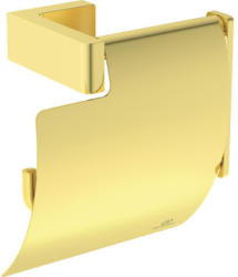 Papierrollenhalter Ideal Standard Conca Cube mit Deckel gold