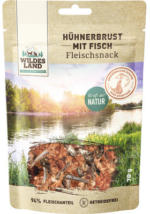 Hornbach Katzensnack WILDES LAND Hühnerbrust mit Fisch 70 g