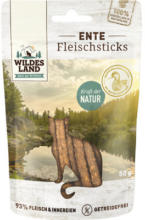 Hornbach Katzensnack WILDES LAND Ente Pure Sticks 50 g