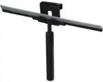 Hornbach Duschkabinenabzieher Haceka Selection mit Halter schwarz matt