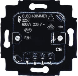Dimmer-Einsatz Busch 2250 U, 60-600 Watt