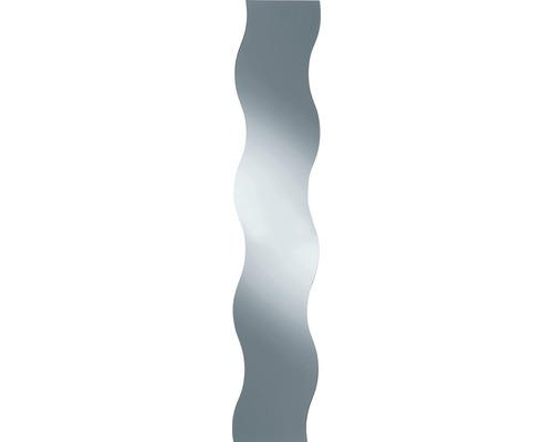 Kristallspiegel Kristall Form Wave 29x150 cm
