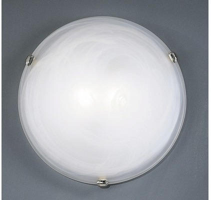 Deckenleuchte Salome 2-flammig weiß, chrom, 40 cm