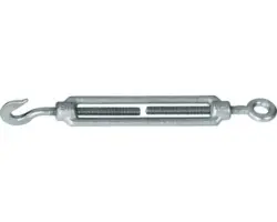 Spannschloss mit Haken und Öse M6 x 110