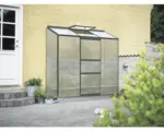 Hornbach Anlehngewächshaus Halls Altan 3 Hohlkammerplatten 4 mm 69x194 cm grün