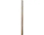 Hornbach Zaunpfosten Lärche Kreuzholz 9x9x185 cm gerundeter Kopf