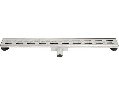 Duschrinnen-Set Differnz 1000 mm edelstahl gebürstet ohne Flansch