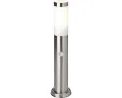 Sensor Außensockelleuchte 1-flammig H 450 mm Dody edelstahl/weiß IP44