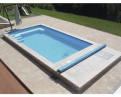 Pool-Sommerabdeckplane Planet Pool 600x300 cm blau