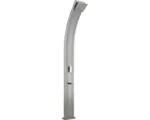 Hornbach Solardusche slim line deluxe silber