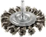 Hornbach Rundbürste Lessmann Ø 75 mm Stahldraht - Borstenlänge 15 mm