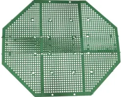 Juwel Mäusegitter für Komposter verstellbar grün