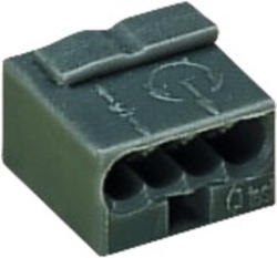 Micro-Klemmen Wago 4x0,6-0,8mm² 25 Stück