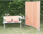 Hornbach Paravent 3-teilig terracotta 170x210 cm