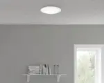 Hornbach LED Deckenleuchte Suede weiß 12W 1100 lm 4000 K neutralweiß Ø 280 mm