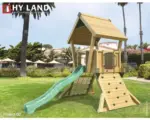 Hornbach Spielturm Hyland Projekt Q2 inkl. Rutsche Grün