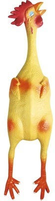 Karlie Hundespielzeug Latexhuhn, 11x8x49cm, gelb