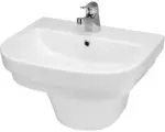 Hornbach Halbsäule Sanotechnik Jade weiß