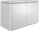 Hornbach HighBoard biohort Gr. 200, 200 x 84 x 127 cm, silber-metallic