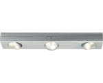 Hornbach LED Schrankleuchte Jiggle chrom/matt dimmbar mit Leuchtmittel 3-flammig 3x22 lm 3000 K warmweiß B 300 mm