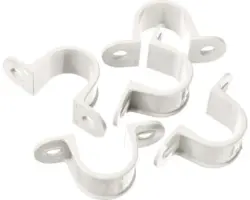 Schelle M25 hellgrau 5 Stück