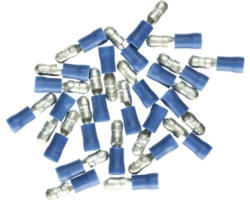 Rundstecker isoliert 1,5-2,5 mm² blau 25 Stück Haupa 260448
